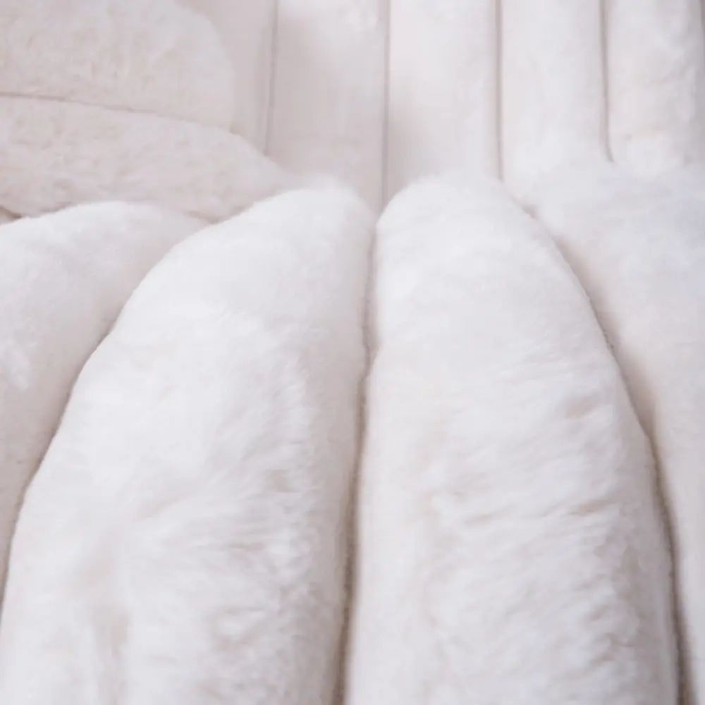 Ριχτάρι Γούνινο Morgan 01 Ivory Teoran 2 Ριχτάρι Γούνινο Morgan 01 Ivory Teoran