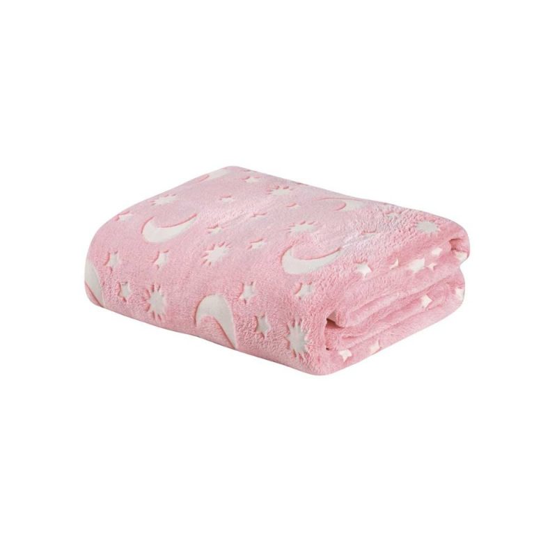 Κουβέρτα Μονή Fleece Φωσφοριζέ Das Home 4897