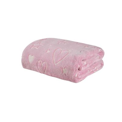 Κουβέρτα Μονή Fleece Φωσφοριζέ Das Home 4898