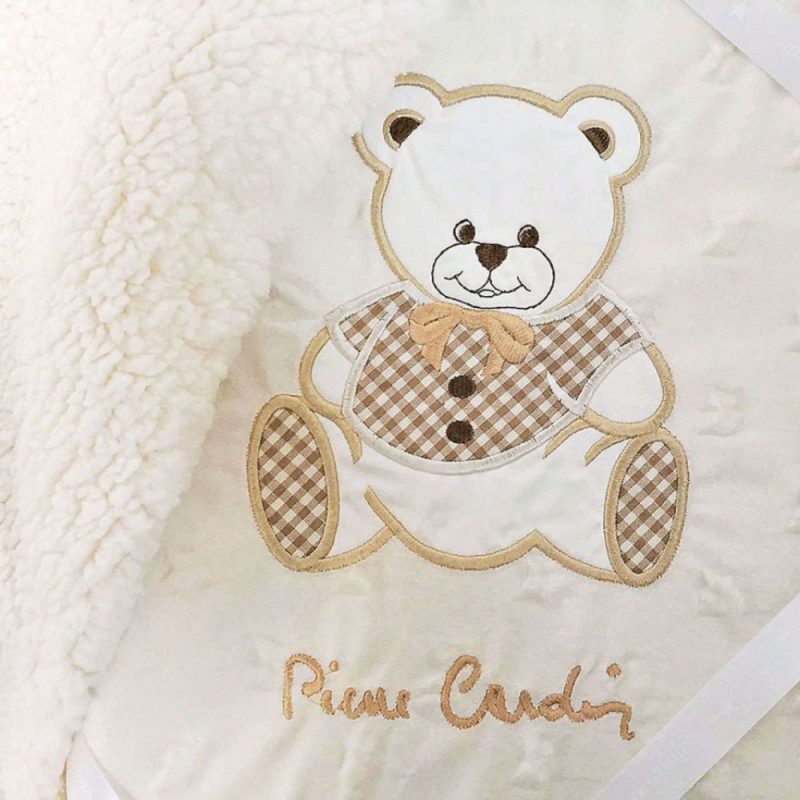 Κουβέρτα Κούνιας 110x140 Pierre Cardin Teddy Beige