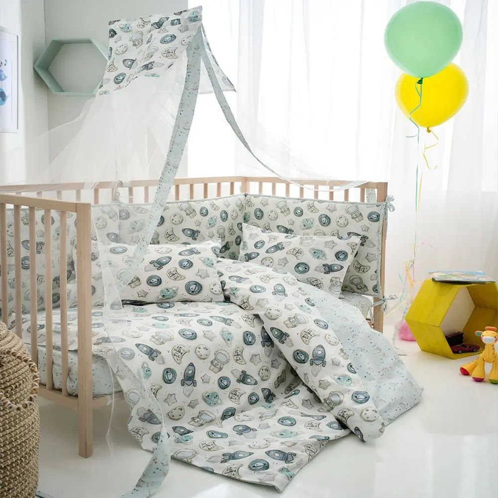 Κουβερλί Κούνιας Astronaut 120x160 Vesta Home 1 Κουβερλί Κούνιας Astronaut 120x160 Vesta Home