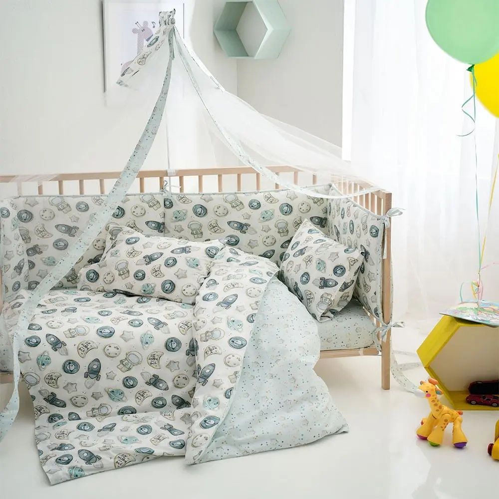 Κουβερλί Κούνιας Astronaut 120x160 Vesta Home 2 Κουβερλί Κούνιας Astronaut 120x160 Vesta Home