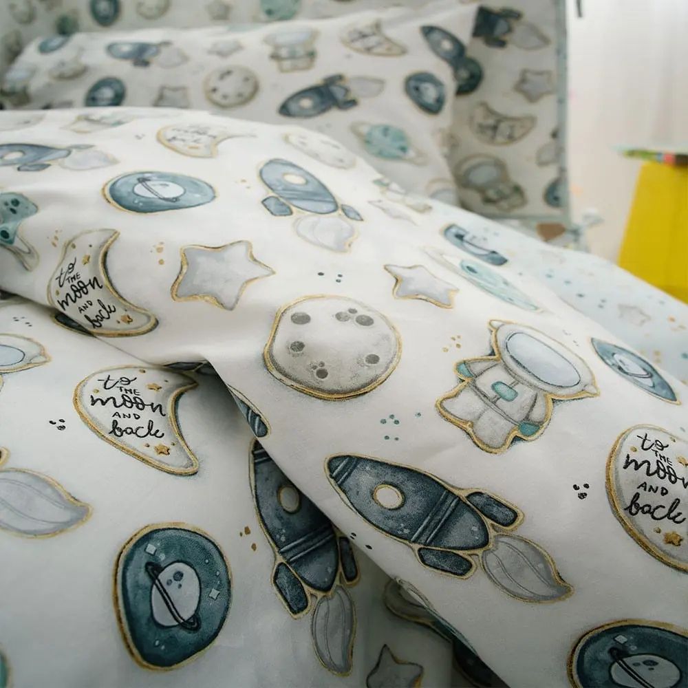 Κουβερλί Κούνιας Astronaut 120x160 Vesta Home 3 Κουβερλί Κούνιας Astronaut 120x160 Vesta Home