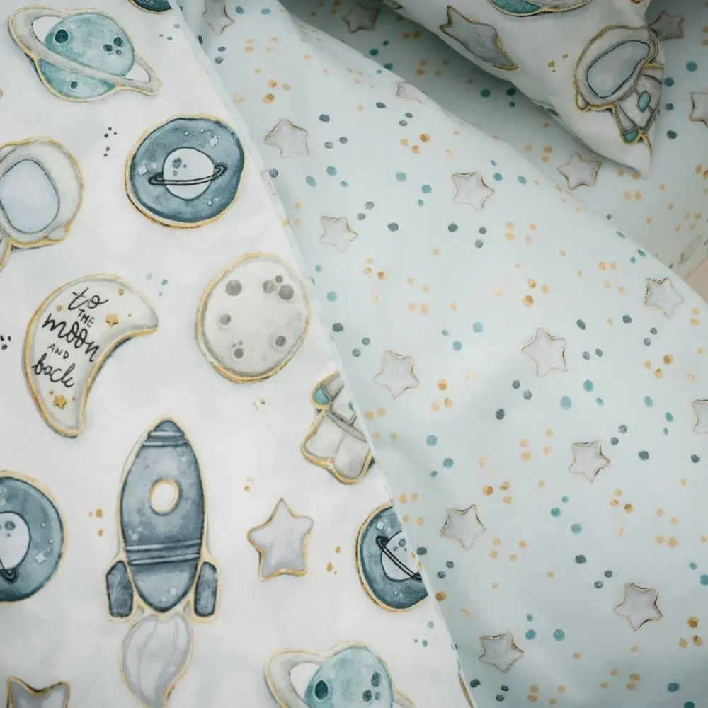 Κουβερλί Κούνιας Astronaut 120x160 Vesta Home 4 Κουβερλί Κούνιας Astronaut 120x160 Vesta Home