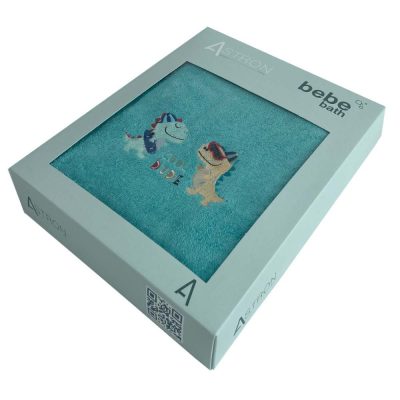 Παιδικές Πετσέτες Σετ 2 Τμχ Cool Dino Astron Home