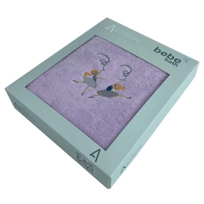 Παιδικές Πετσέτες Σετ 2 Τμχ Ballerines Astron Home