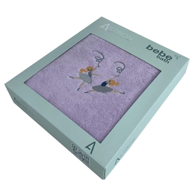 Παιδικές Πετσέτες Σετ 2 Τμχ Ballerines Astron Home