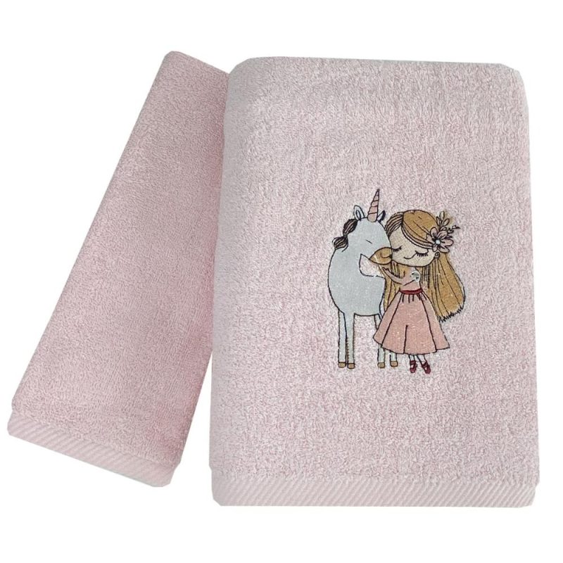 Παιδικές Πετσέτες Σετ 2 Τμχ Little Girl Astron Home