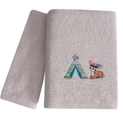 Παιδικές Πετσέτες Σετ 2 Τμχ Boho Animals Astron Home