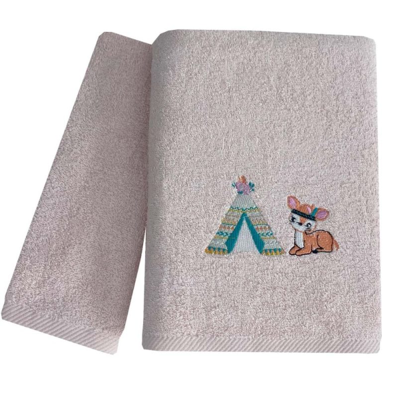 Παιδικές Πετσέτες Σετ 2 Τμχ Boho Animals Astron Home