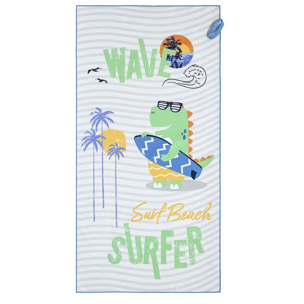 Πετσέτα Θαλάσσης Microfiber 70x140 2 Όψεων Nima Surf 1 Nima Surf