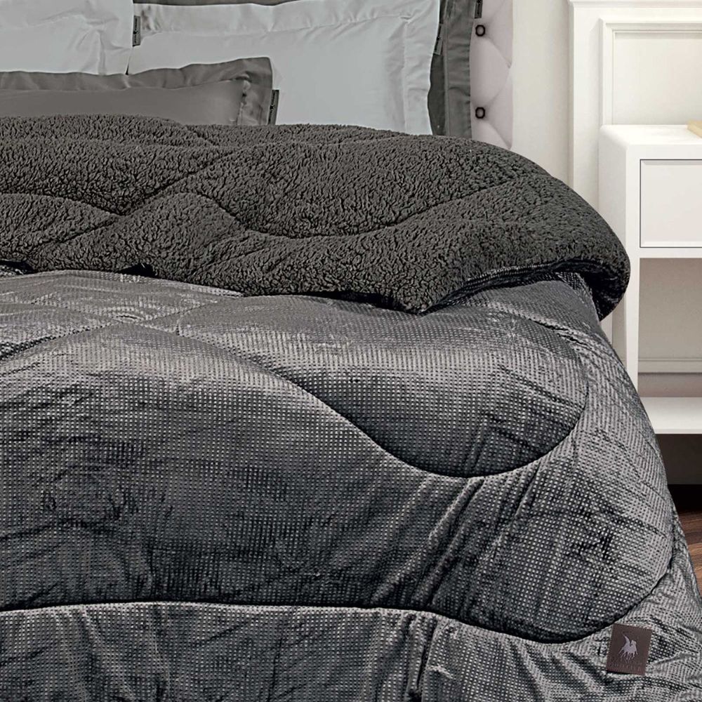 Κουβερτοπάπλωμα 160x220 Greenwich Polo Club 3956 Grey 3 3956 Grey