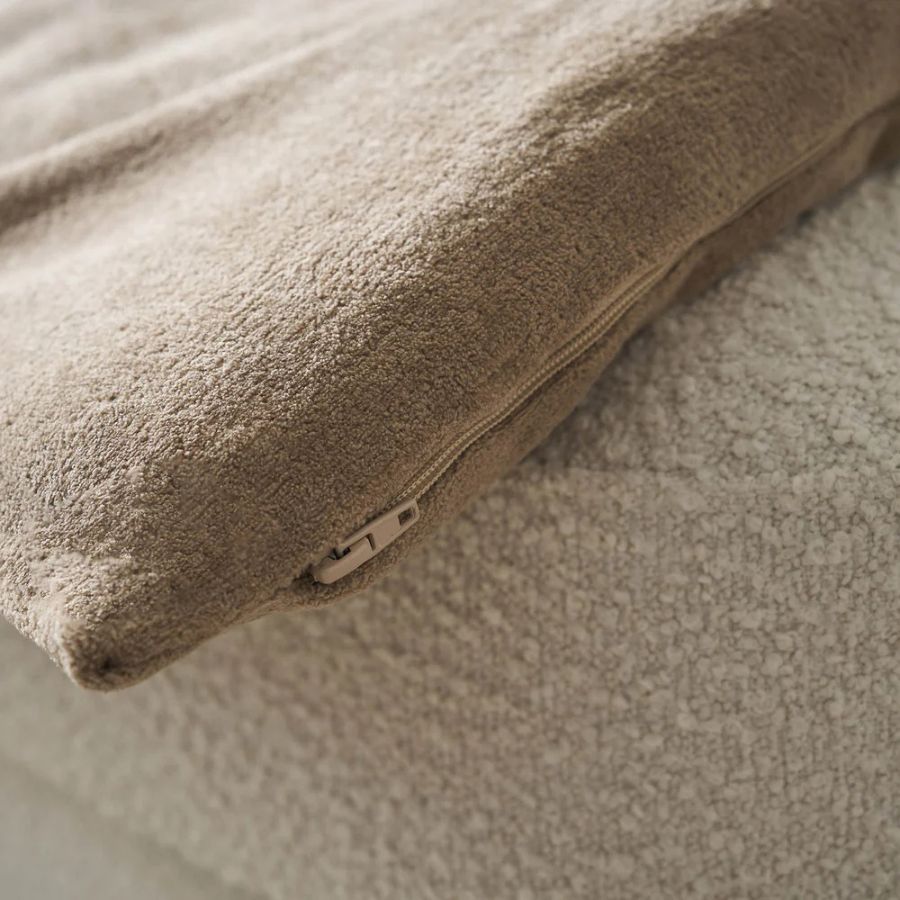 Sofa Topper 80x200cm Nadinia Canvas Beige 137 Gofis Home 5 sofa-topper-beige