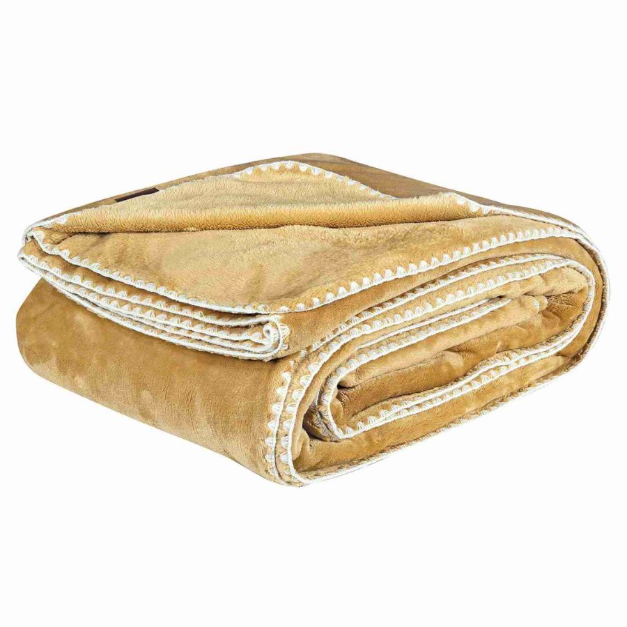 Κουβέρτα Fleece 170x240 Greenwich Polo Club 4441 Ochre 2 4441 Ochre