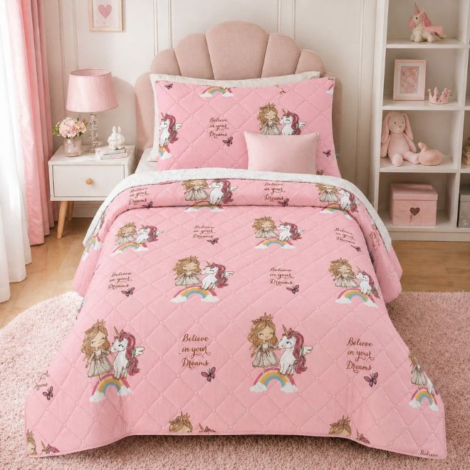 Παιδικό Κουβερλί Μονό Σετ Unicorn Astron Home 1 Unicorn Astron Home