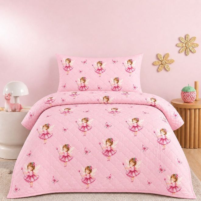 Παιδικό Κουβερλί Μονό Σετ Fairytale Girls Astron Home 1 Fairytale Girls Astron Home