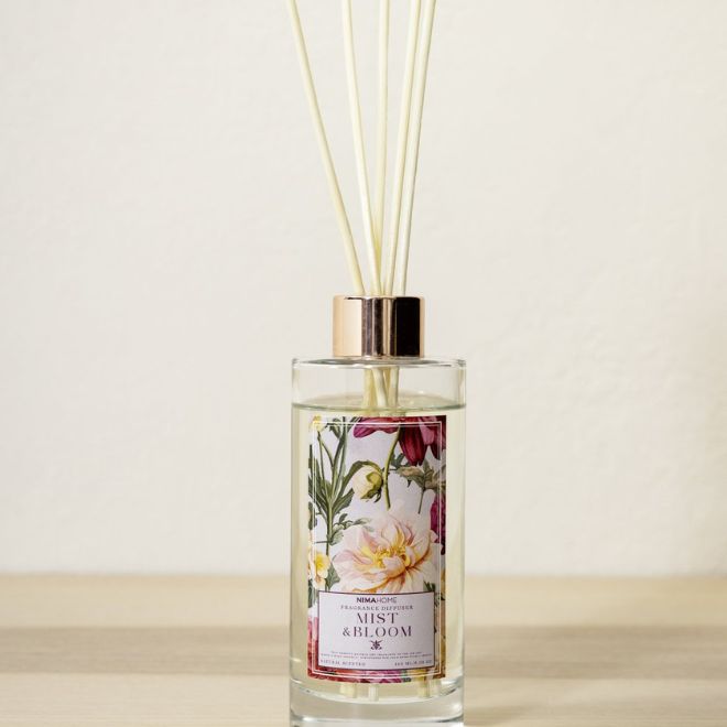 Αρωματικό Χώρου 180ml Με Στικς Nima Mist & Bloom 1 Nima Mist & Bloom