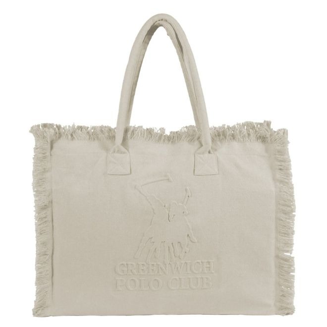 Τσάντα Θαλάσσης 45x35 Greenwich Polo Club 5244 White 1 Greenwich Polo Club 5244 White