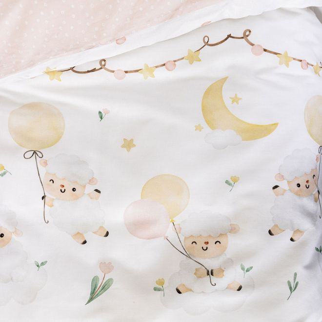 Σεντόνια Κούνιας Σετ Nima Little Sheep 3 Nima Little Sheep