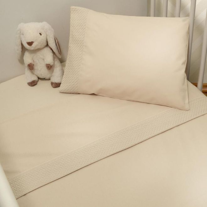Σεντόνια Κούνιας Πικέ 110×160 Des. 454 Oliver Baby 1 Des. 454 Oliver Baby