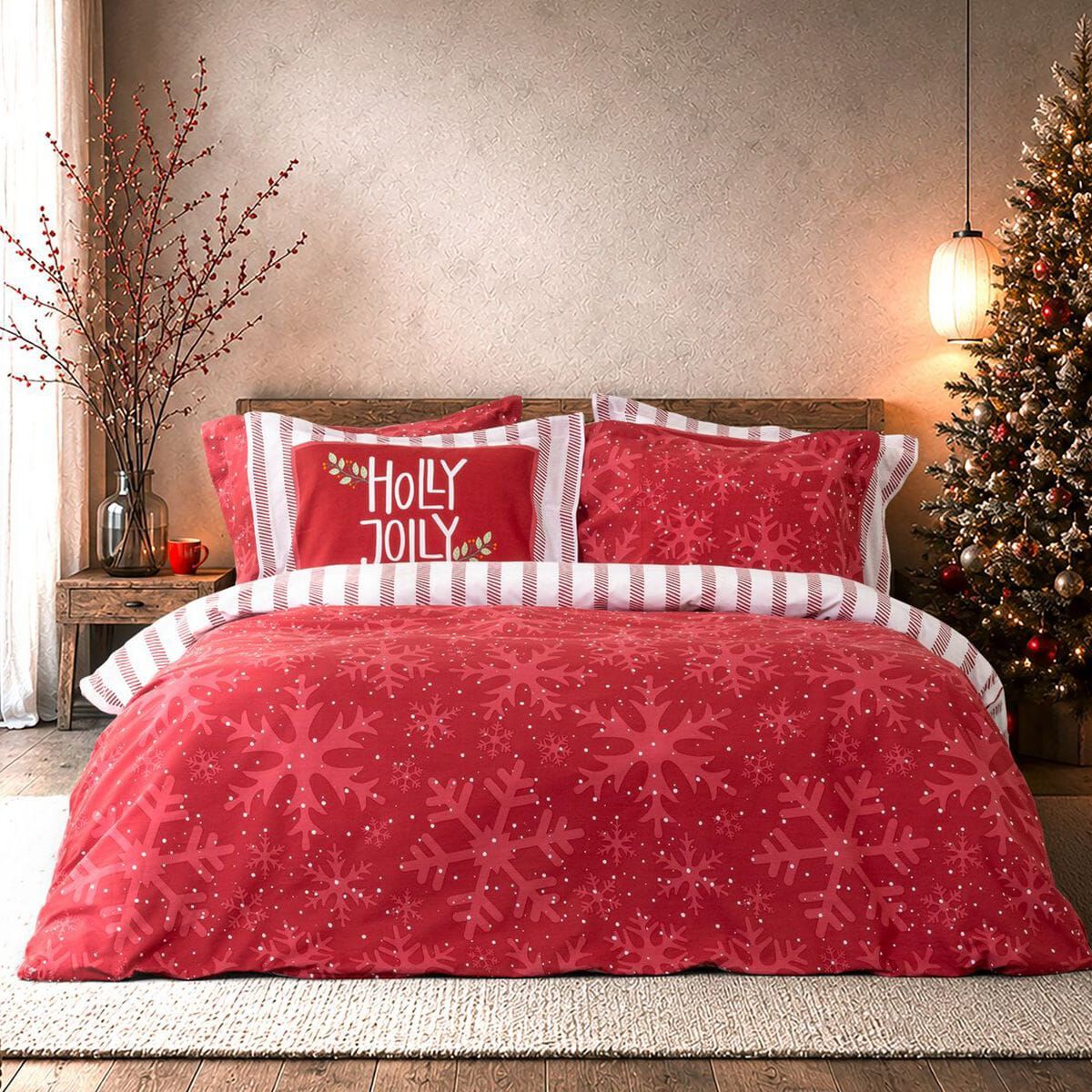 Σεντόνια Υπέρδιπλα Σετ Holly Jolly Nima 1 BE-00108903